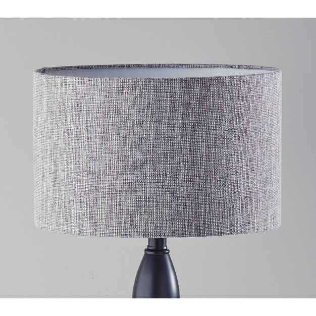 Lance Table Lamp Black Adesso