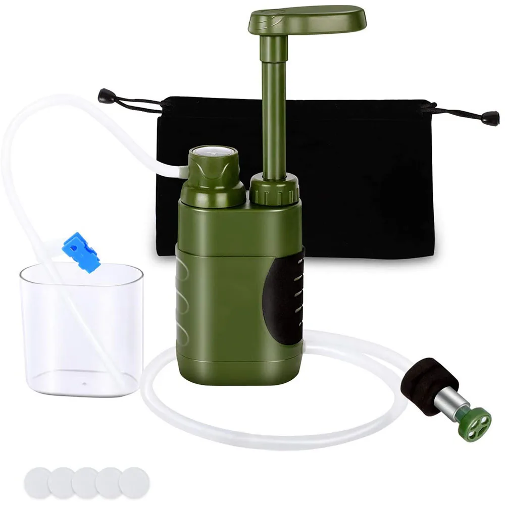 Outdoor Emergency Individual Water Purifier Emergency Direct Drinking Portable Filter Drinking Water Purifier Camping   Hiking