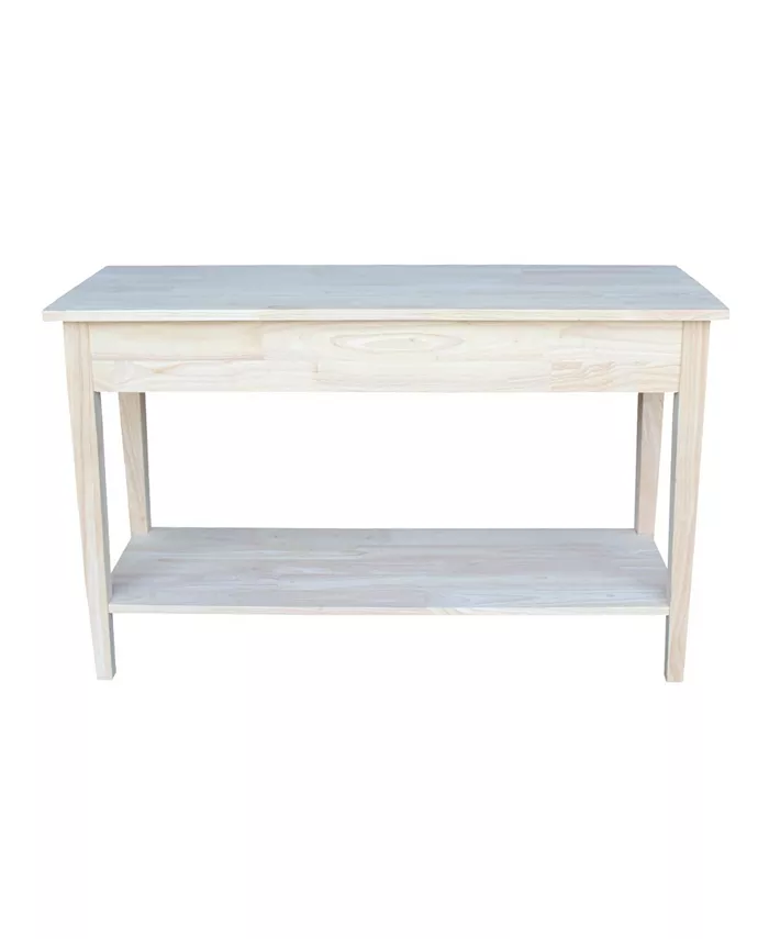 International Concepts Spencer Console Server Table