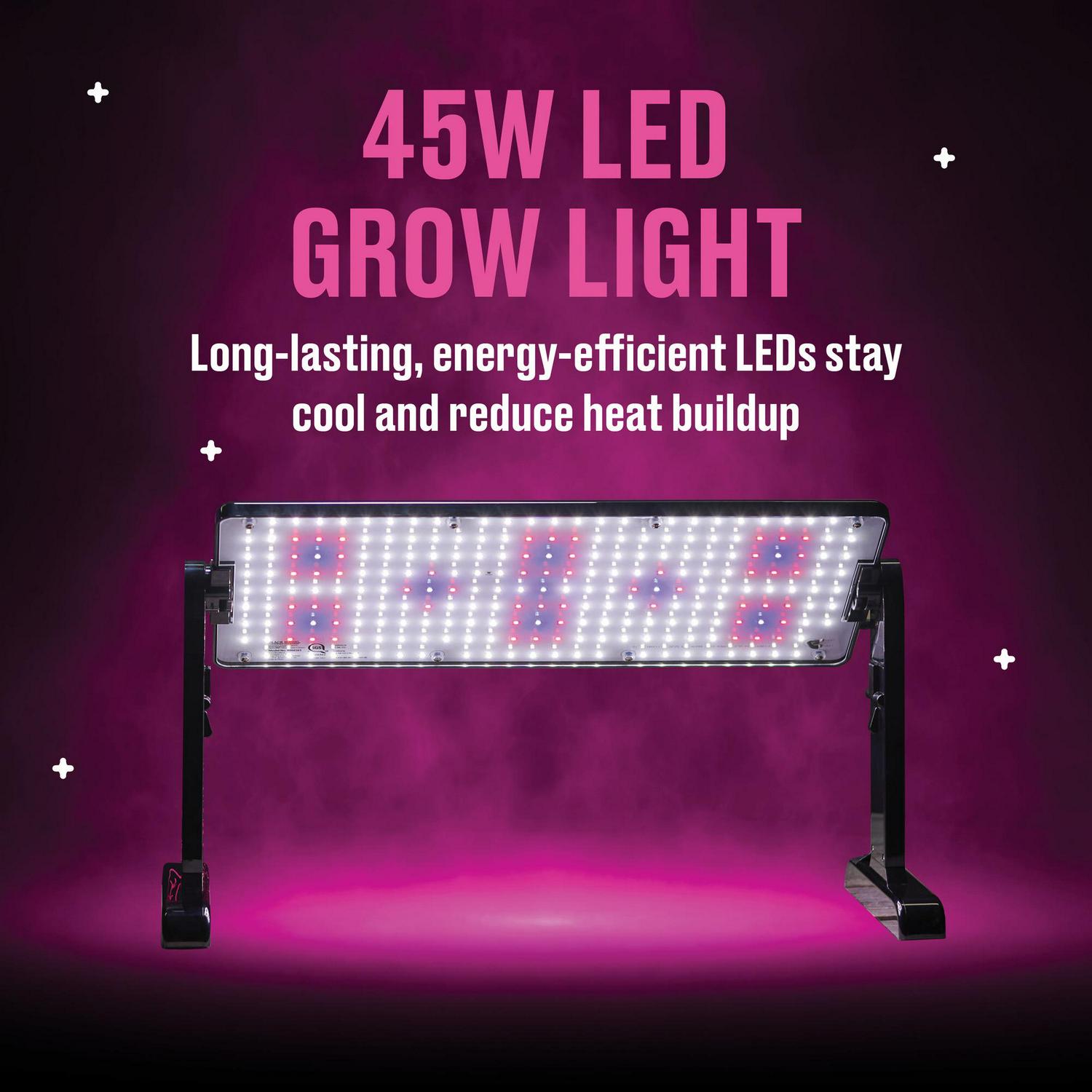 Black Magic 45W LED Grow Light  3 Band-Light Spectrum