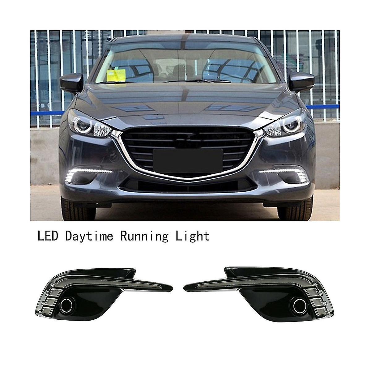 Drl Led Daytime Running Light Lamp With Turn Signal Light Light For 3/axela