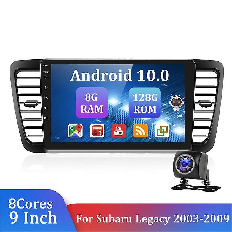 2din Android Car Radio Multimedia For Subaru Legacy 2003-2009 Video Player GPS Carplay Andriod Auto