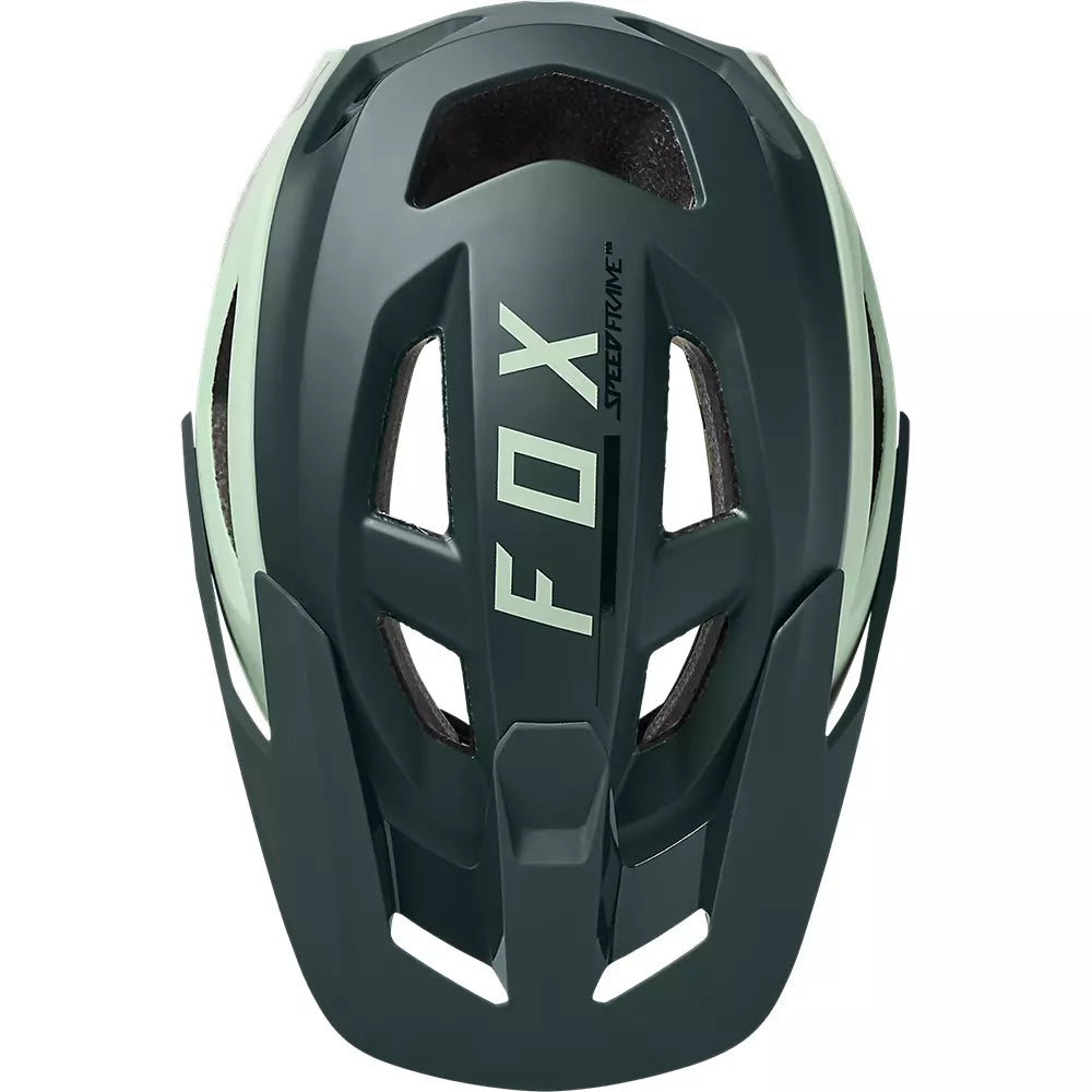 Fox Racing Speedframe Pro MTB Helmet - Blocked - Seafoam