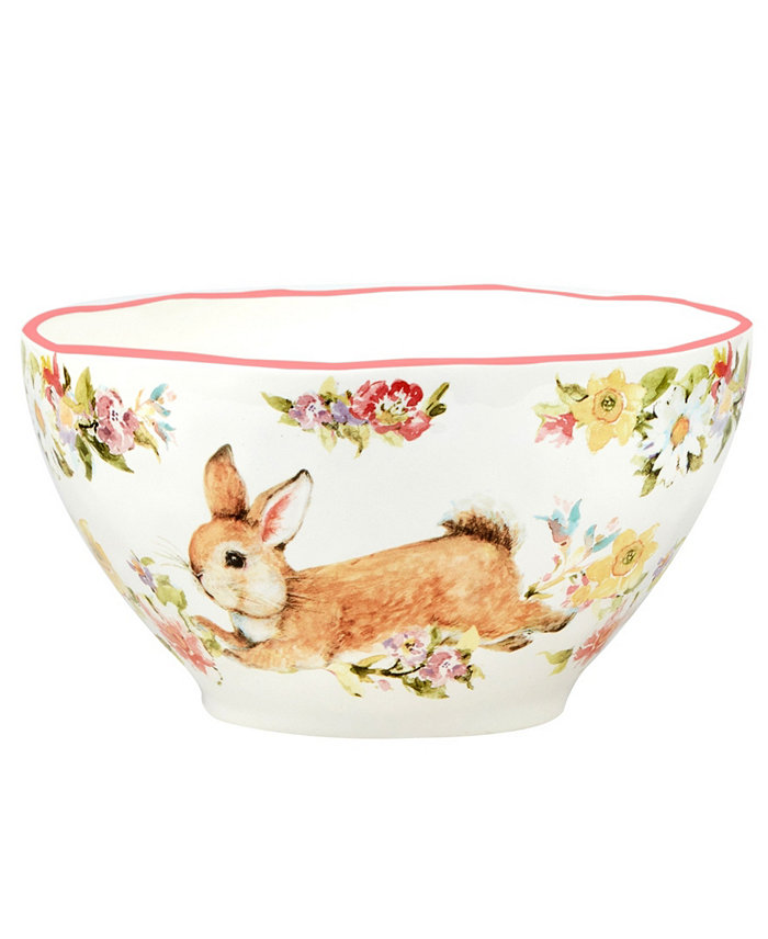 Certified International Easter Garden Deep Bowl 9.25 x 5