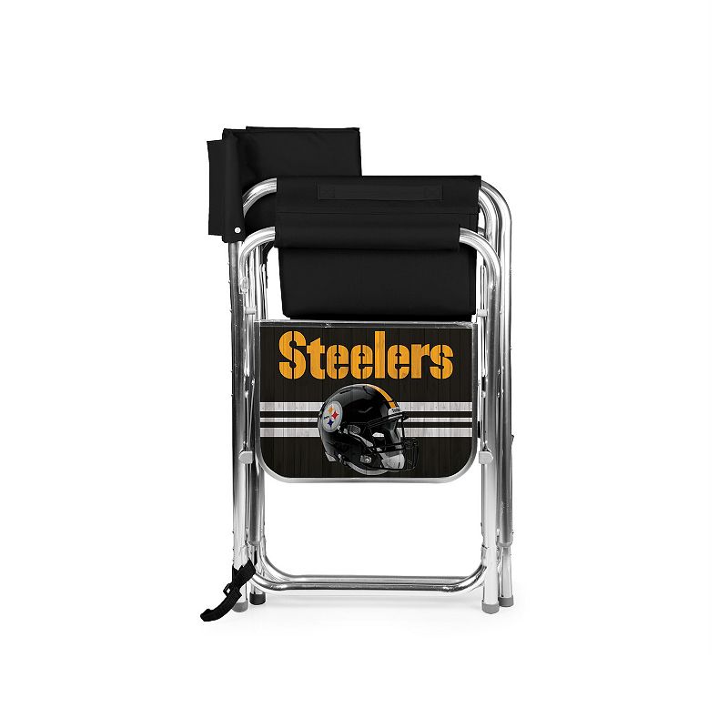 NFL Pittsburgh Steelers Sports Chair with Side Table