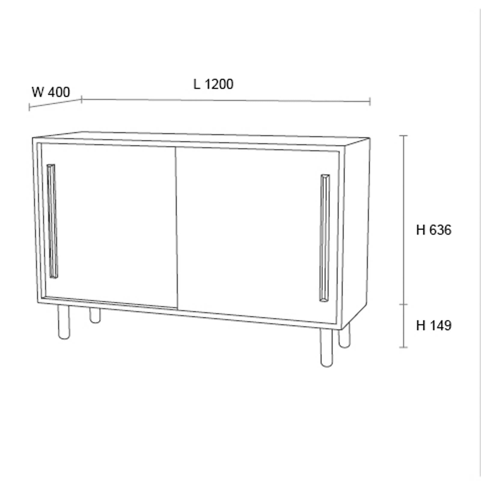 Flen Sideboard/Console/Shoesrack  Ll-004