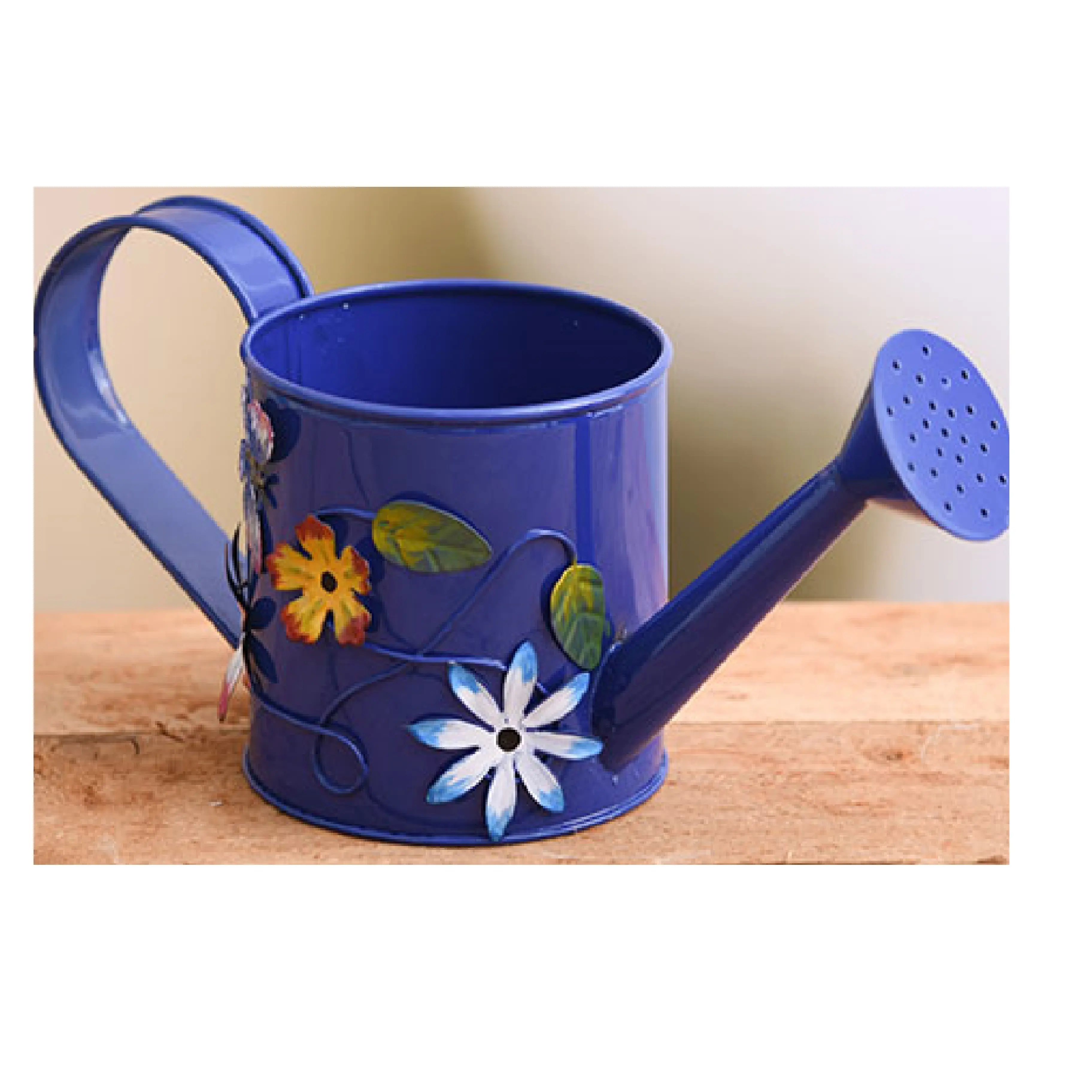 Wholesale Galvanized Zinc Watering Can Indian Hand Craved garden And Home Plant watering Can