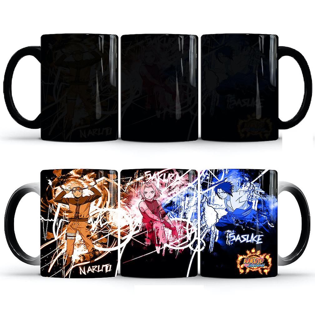 Haruno Sakura Color Changing Mug Ceramic Coffee Mug Thermal Tea Cup Novelty Gift