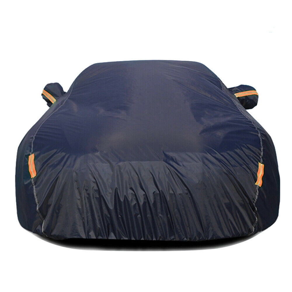 OTOEZ Heavy Duty Waterproof Full Car Cover All Weather Protection Outdoor Indoor Use UV Dustproof for Auto，SUV，Sedan