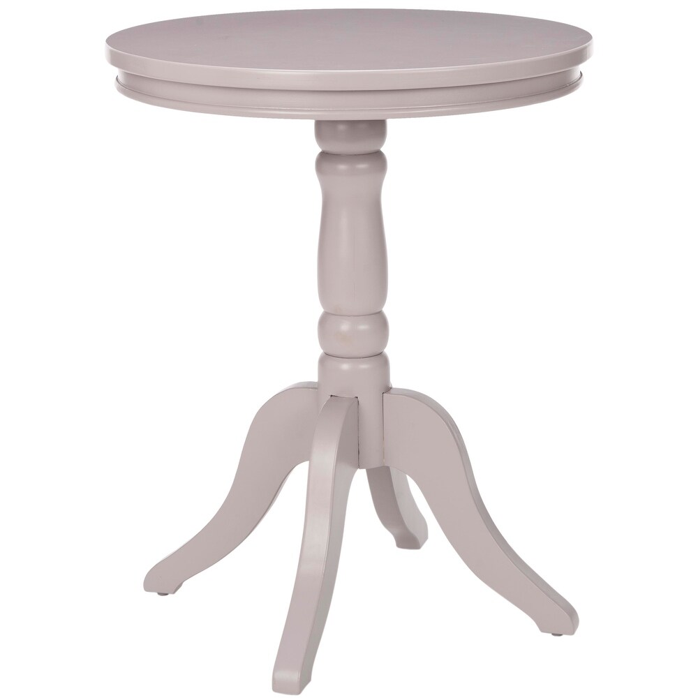 SAFAVIEH Arles Light Grey Round Side Table   20.1\