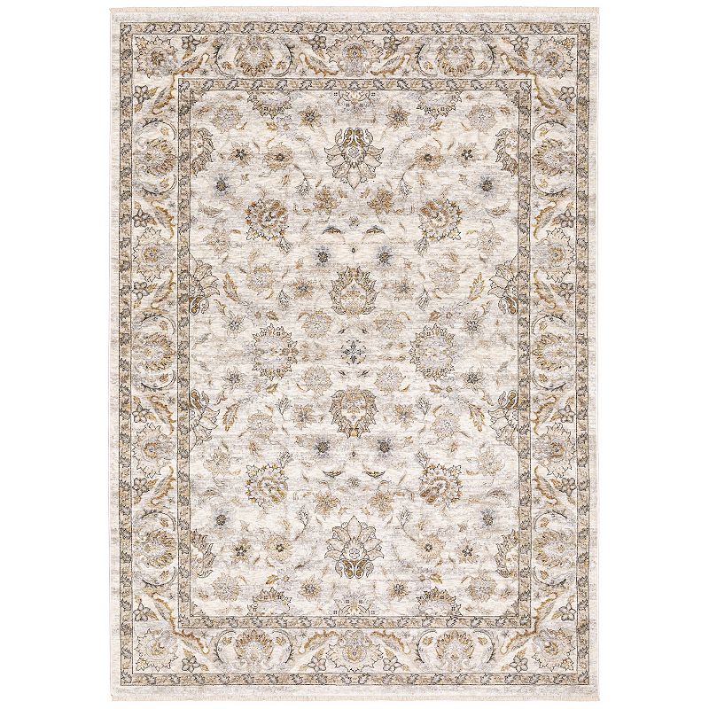 StyleHaven Mascotte Faded Vintage Fringed Area Rug