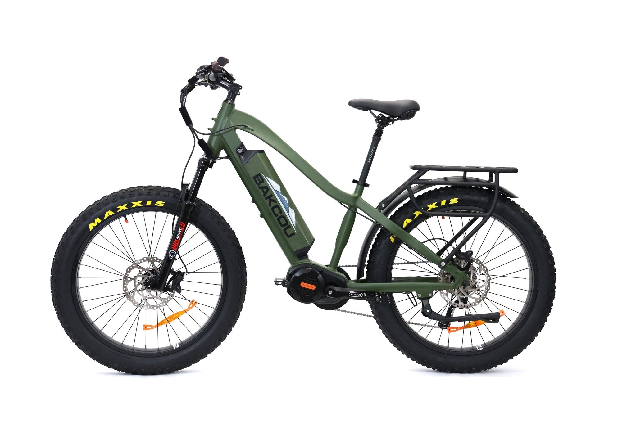 Bakcou Mule Elite Electric Hunting Bike Bafang Ultra Mid Drive Motor