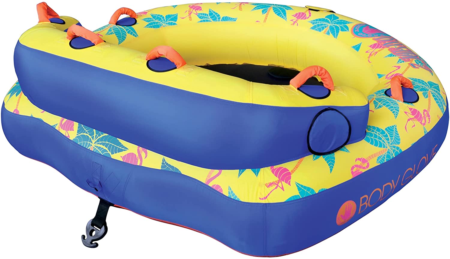 Body Glove - Bayside - 2 Person Seating Capacity， Inflatable， Waterskiing Towables