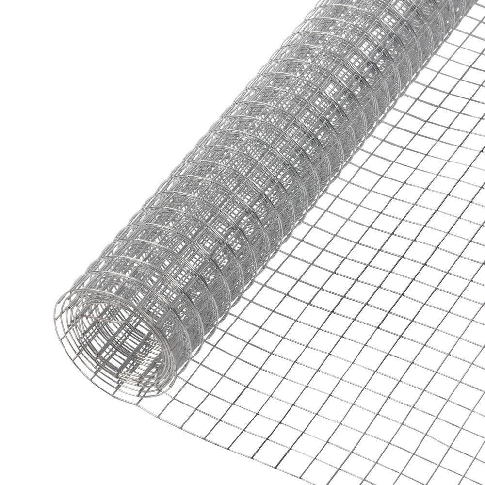 YARDGARD 14 in. Mesh x 2 ft. x 50 ft. 23-Gauge Galvanized Steel  Hardware Cloth 308247B