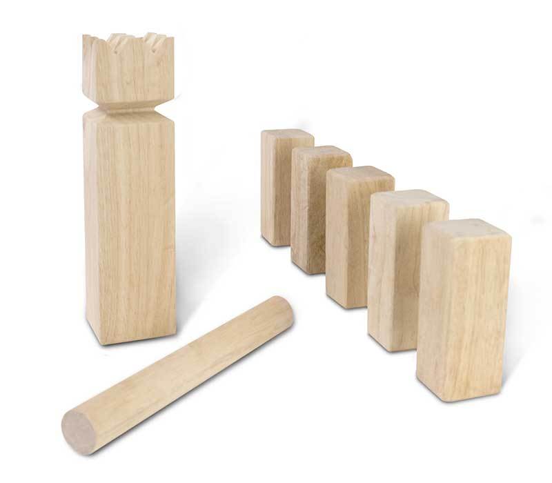 Hardwood Kubb Game Set