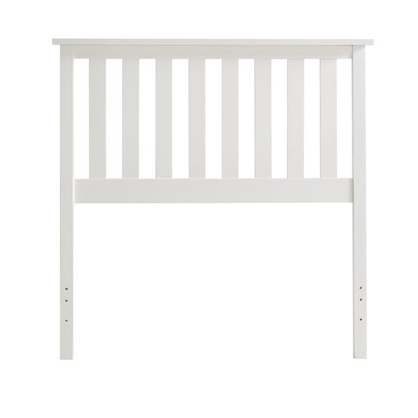 Hammersley Mission Slatted White Wood Headboard by iNSPIRE Q Classic - - 12546900