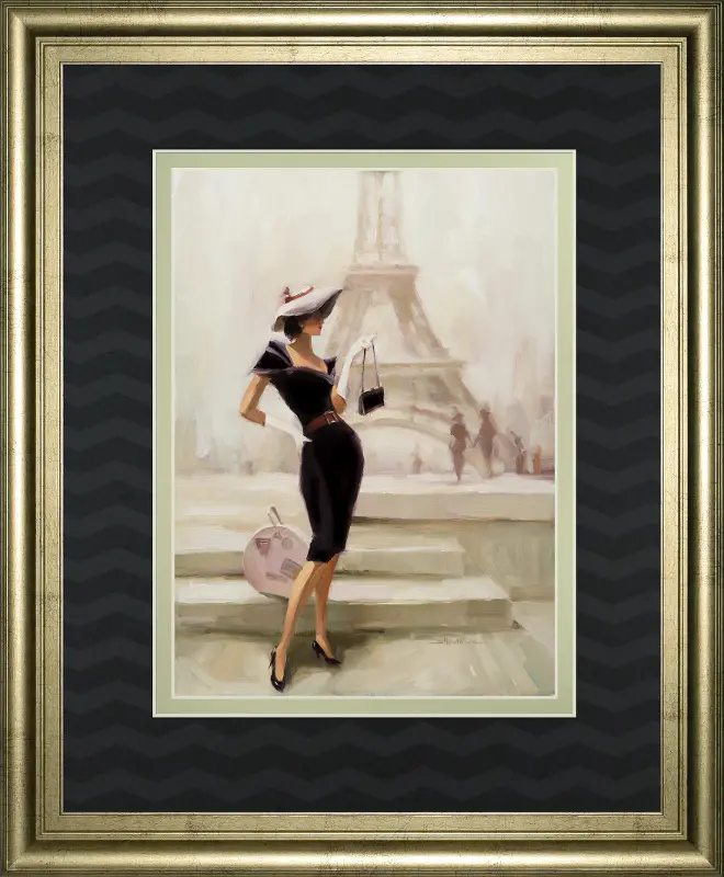 Love， From Paris Framed Wall Art