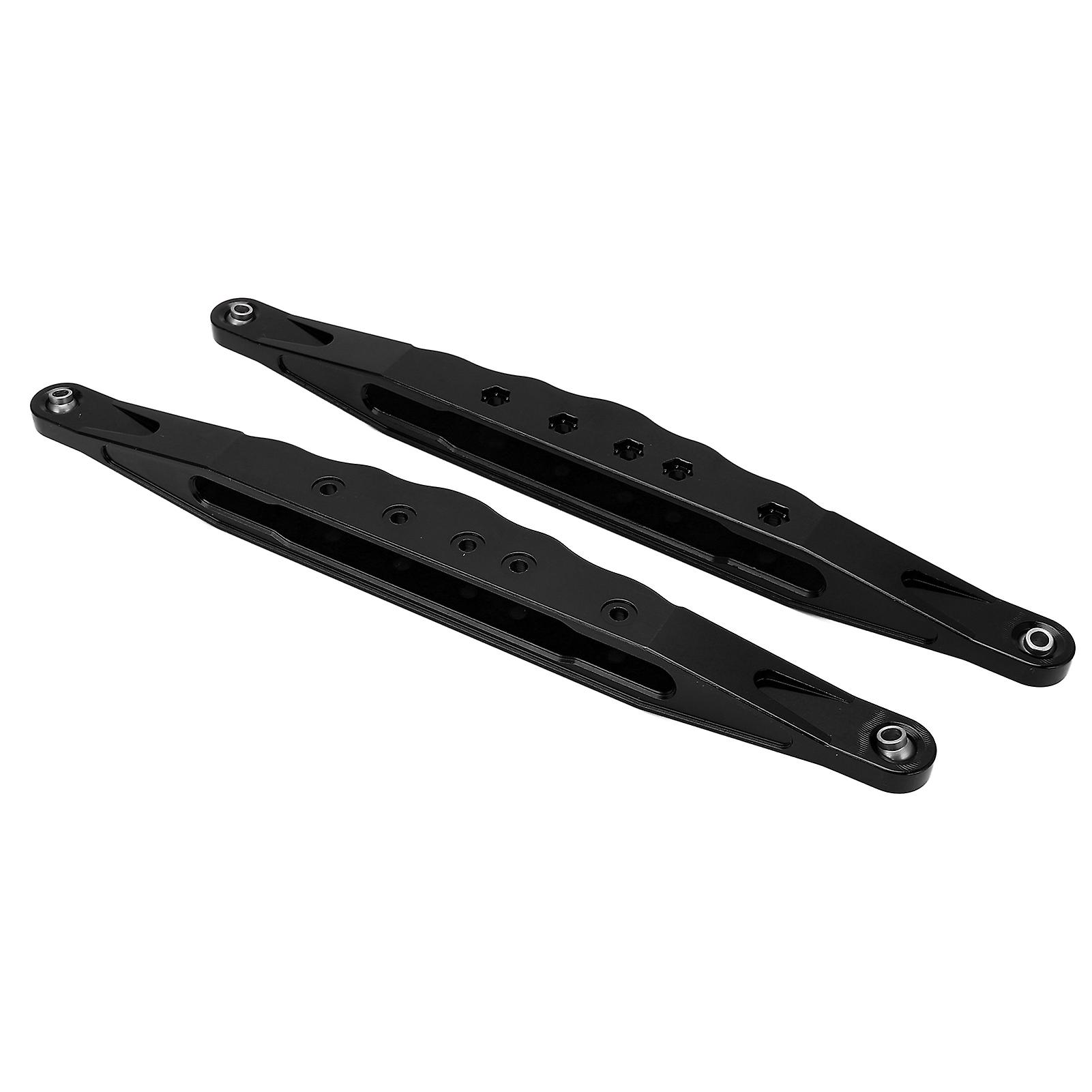 2pcs Rc Aluminum Alloy Rear Lower Trailing Arms For Losi Super Baja Rey 2.0 1/6 Rc Short Course Off Road Carblack