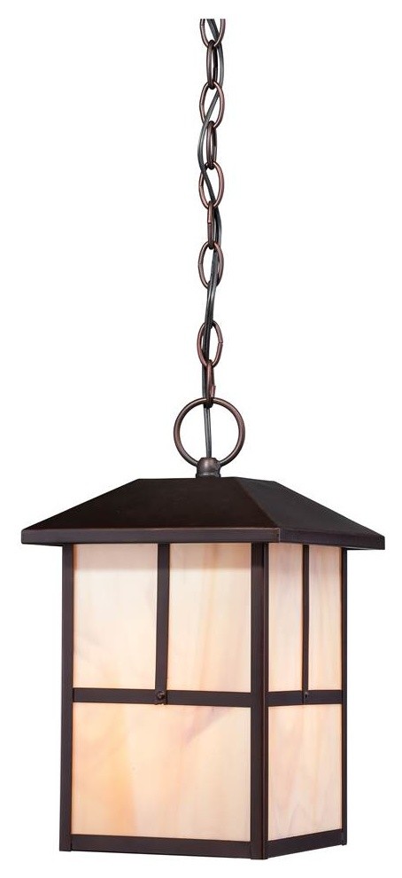 Nuvo Lighting 60/5674 Tanner   One Light Outdoor Hanging Lantern   Craftsman   Outdoor Hanging Lights   by 1STOPlighting  Houzz