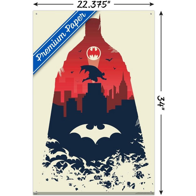 Trends International Dc Comics Batman Cape Unframed Wall Poster Prints