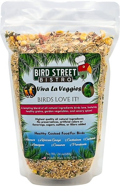 Bird Street Bistro Viva La Veggies Bird Food