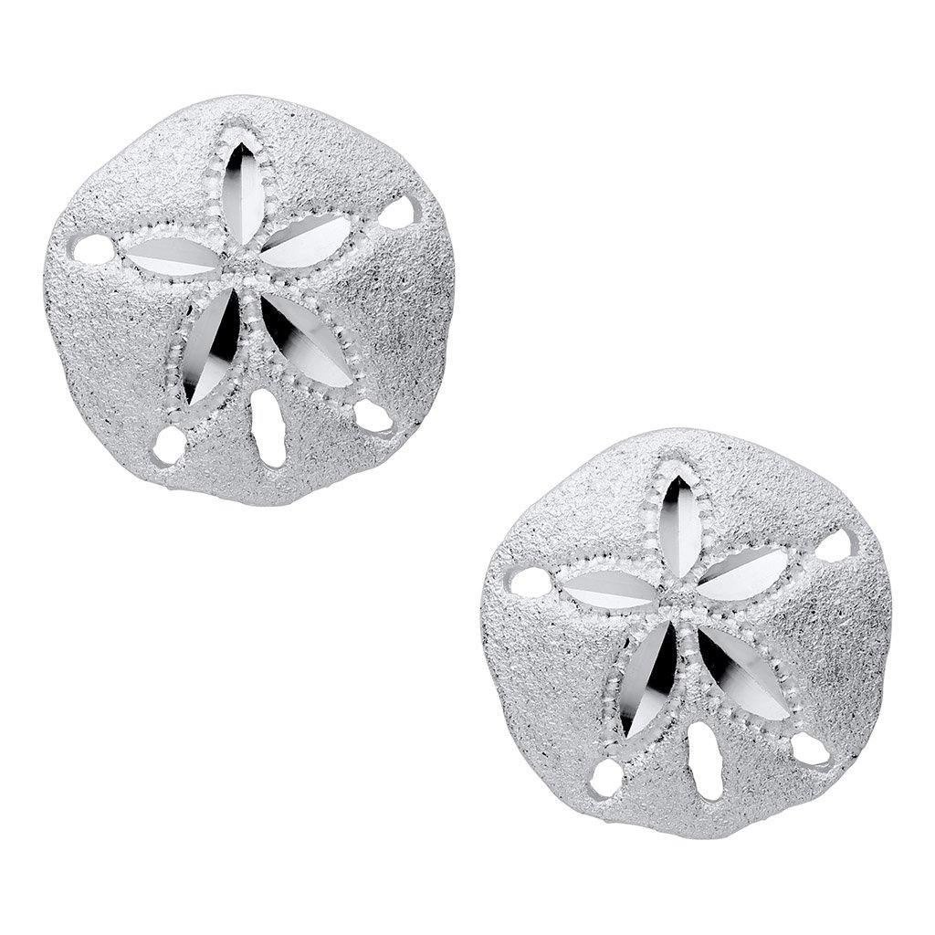 LeStage® Cape Cod  Sand Dollar Stud Earrings