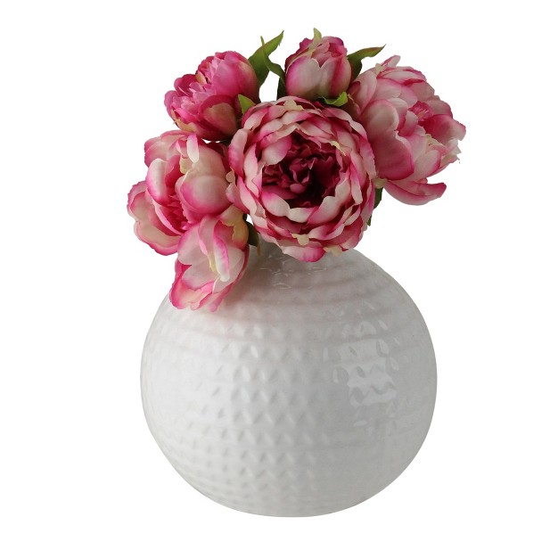 Pink Peony Artificial Flower Bouquet