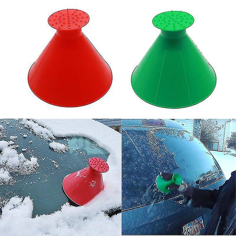 4pcs Snow Scraper Car Glass Snow Removal Shovel Portable Car Window