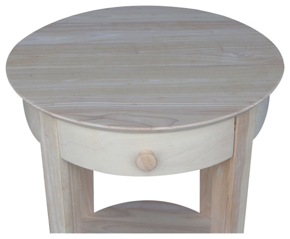 Mission Entry Table   Transitional   Side Tables And End Tables   by International Concepts  Houzz