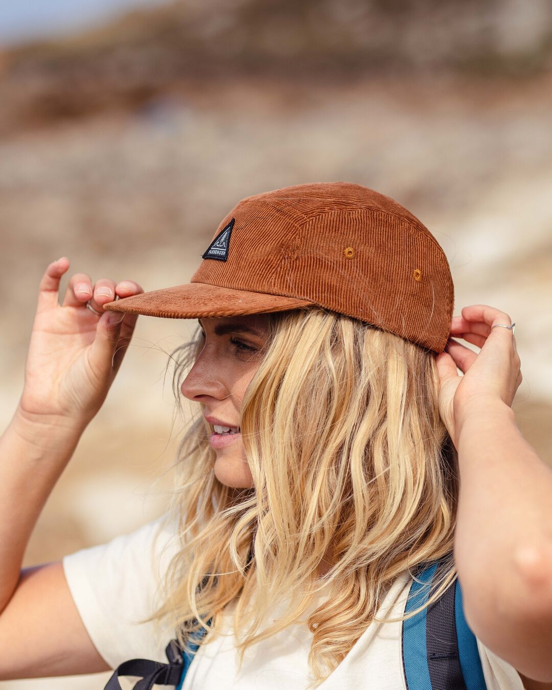 Fixie Recycled 5 Panel Cap - Glazed Ginger