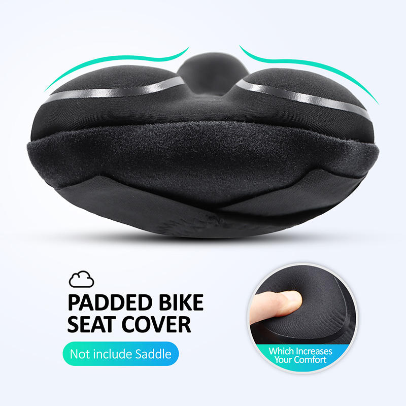 MLD Mountain Bike Saddle Cover Gel Soft Seat Anti skid Anti vibration Cycling Bike Seat Cushion Cover