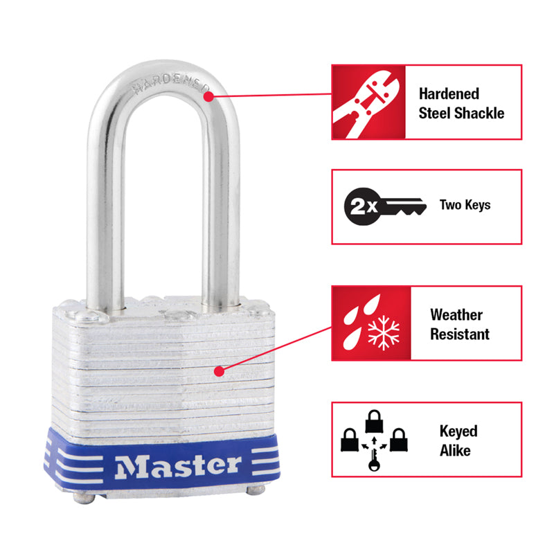 LAM PADLOCK 1-9/16