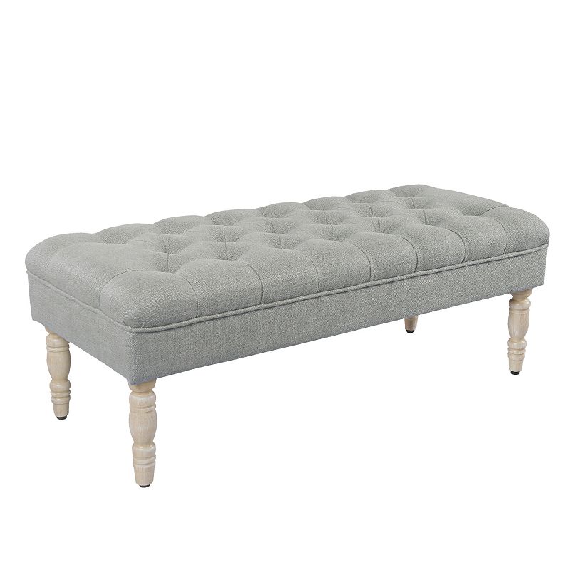 HomePop Classic Tufted Bench