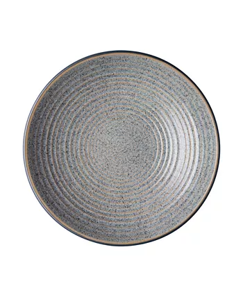 Denby Studio Craft Grey Medium Ridged Bowl