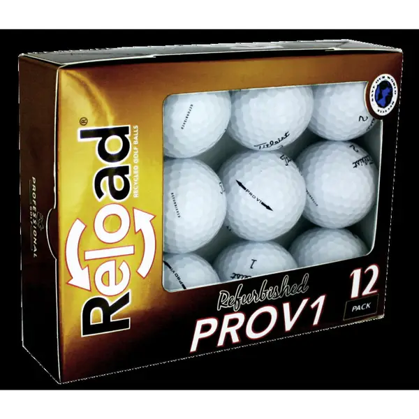 Reload Refurbished Prov 1 Golf Balls-12 Pack