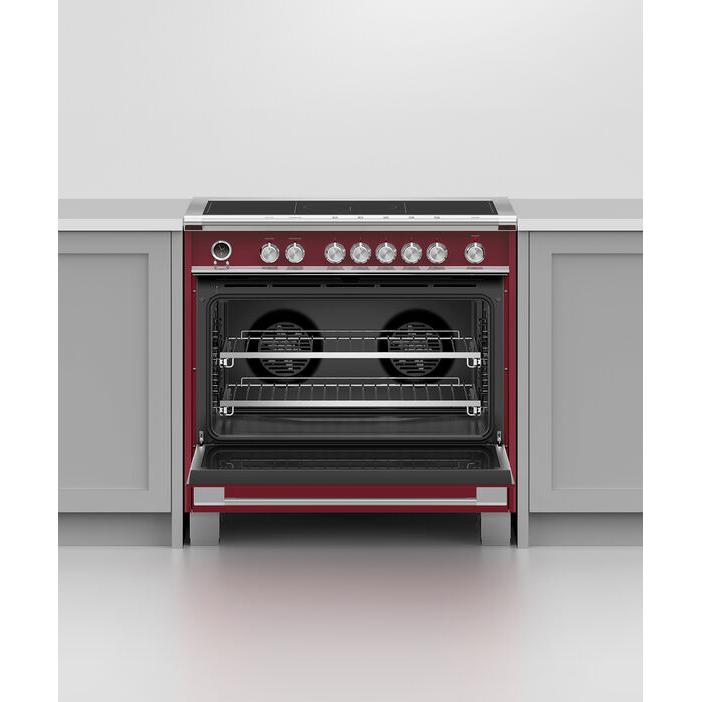 Fisher & Paykel 36-inch Freestanding Electric Range with Induction Technology OR36SCI6R1