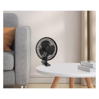 Hampton Bay 6 in. 2 Speed Desk Clip Fan TX-604D