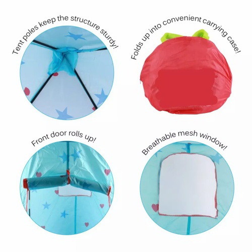 cmgb Princess Castle Play Tent  Kids Foldable Game...