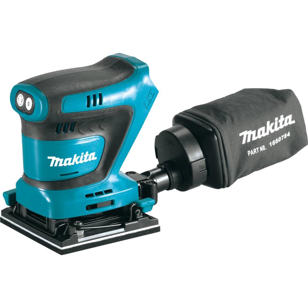 Makita 18V LXT Cordless 1/4 Sheet Finishing Sander Bare Tool XOB02Z from Makita