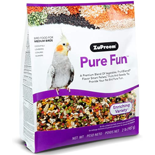 ZuPreme Pure Fun Food for Medium Birds