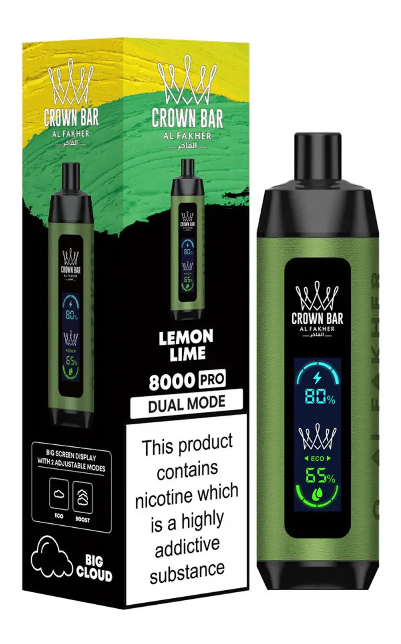 Al Fakher Crown Bar Pro 8000 Disposable