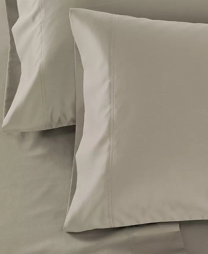 California Design Den Luxuriously Soft Hotel Quality 600 Thread Count， 100% Cotton Set of 2 Cases， Crisp and Cool Standard Pillow Cases Fits Standard and Queen Pillows by California Design Den