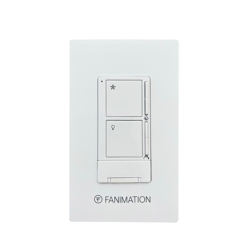 Fanimation WT503 Ceiling Fan Wall Control   Fan Speeds and Color   White