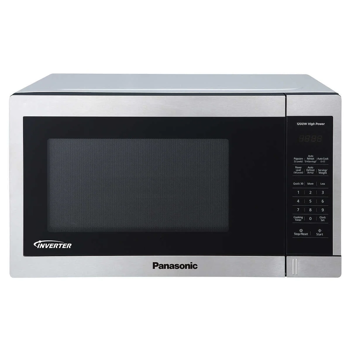 Panasonic 1.3CuFt Stainless Steel Countertop Microwave Oven NN-SC668S