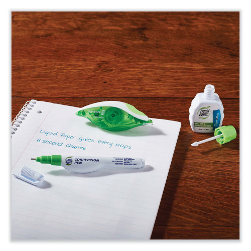 Paper Mate DryLine Grip Correction Tape， Non-Refillable， 1/5