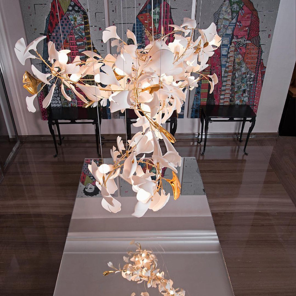 Gingko Leaves Chandelier