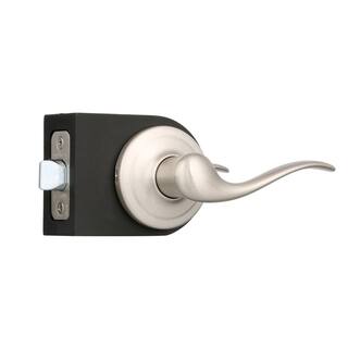 Kwikset Tustin Satin Nickel HallCloset Door Lever with Microban Antimicrobial Technology 720TNL 15 CP