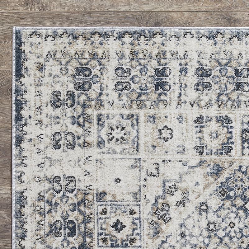 Loomaknoti Kehleigh Avel Blue Area Rug