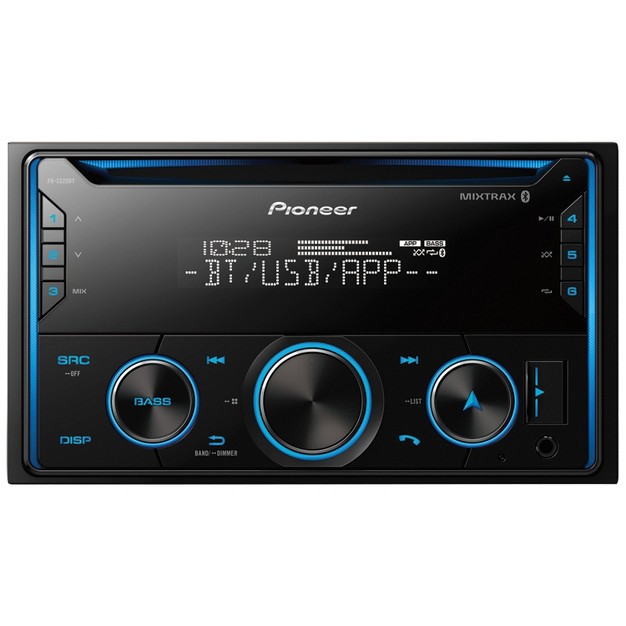 Pioneer Double din In dash Cd Receiver With Bluetooth