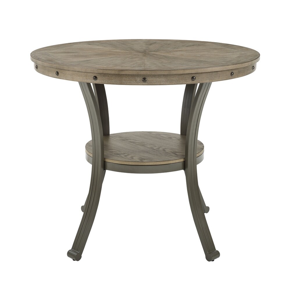 Franklin Industrial Round Counter Table